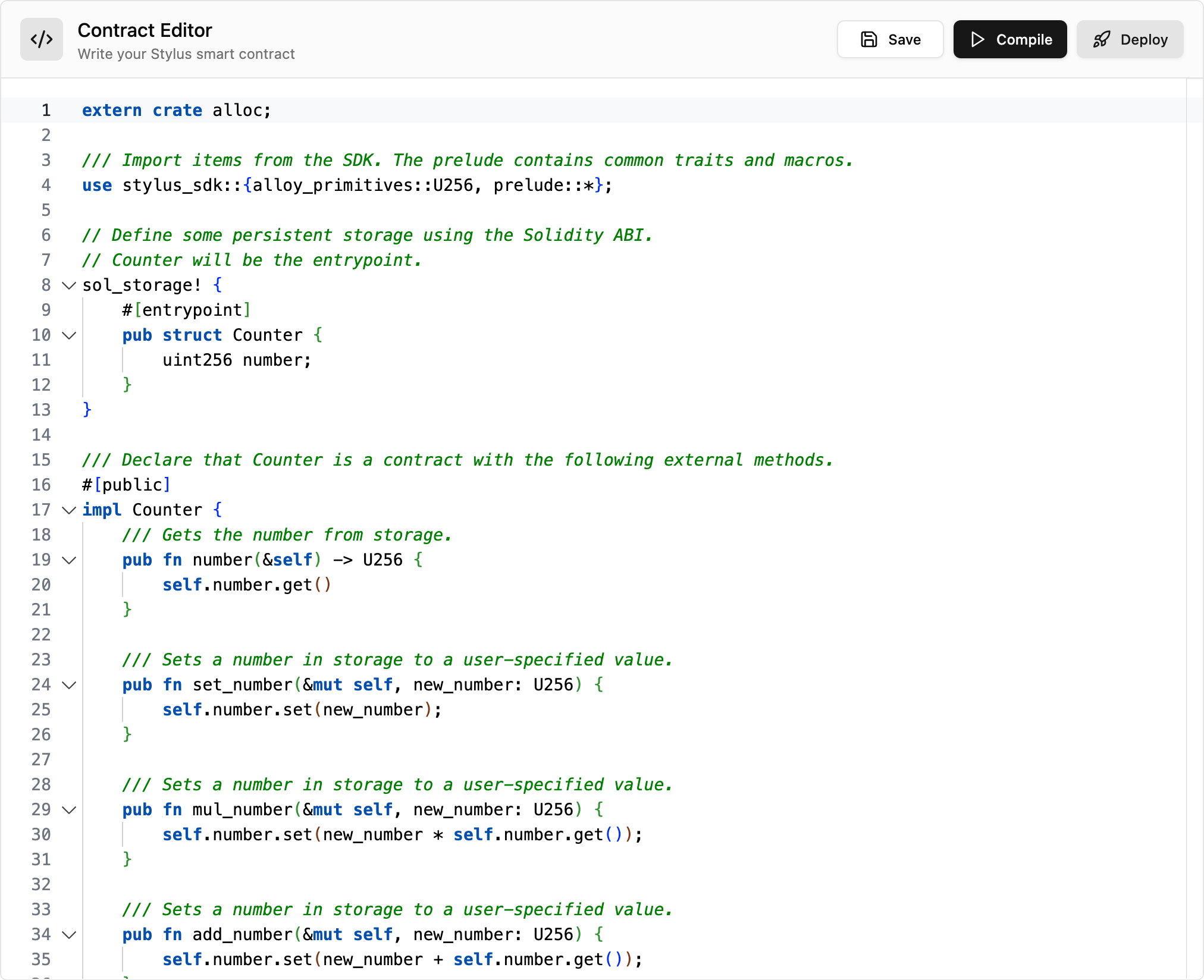 Editor Light Theme