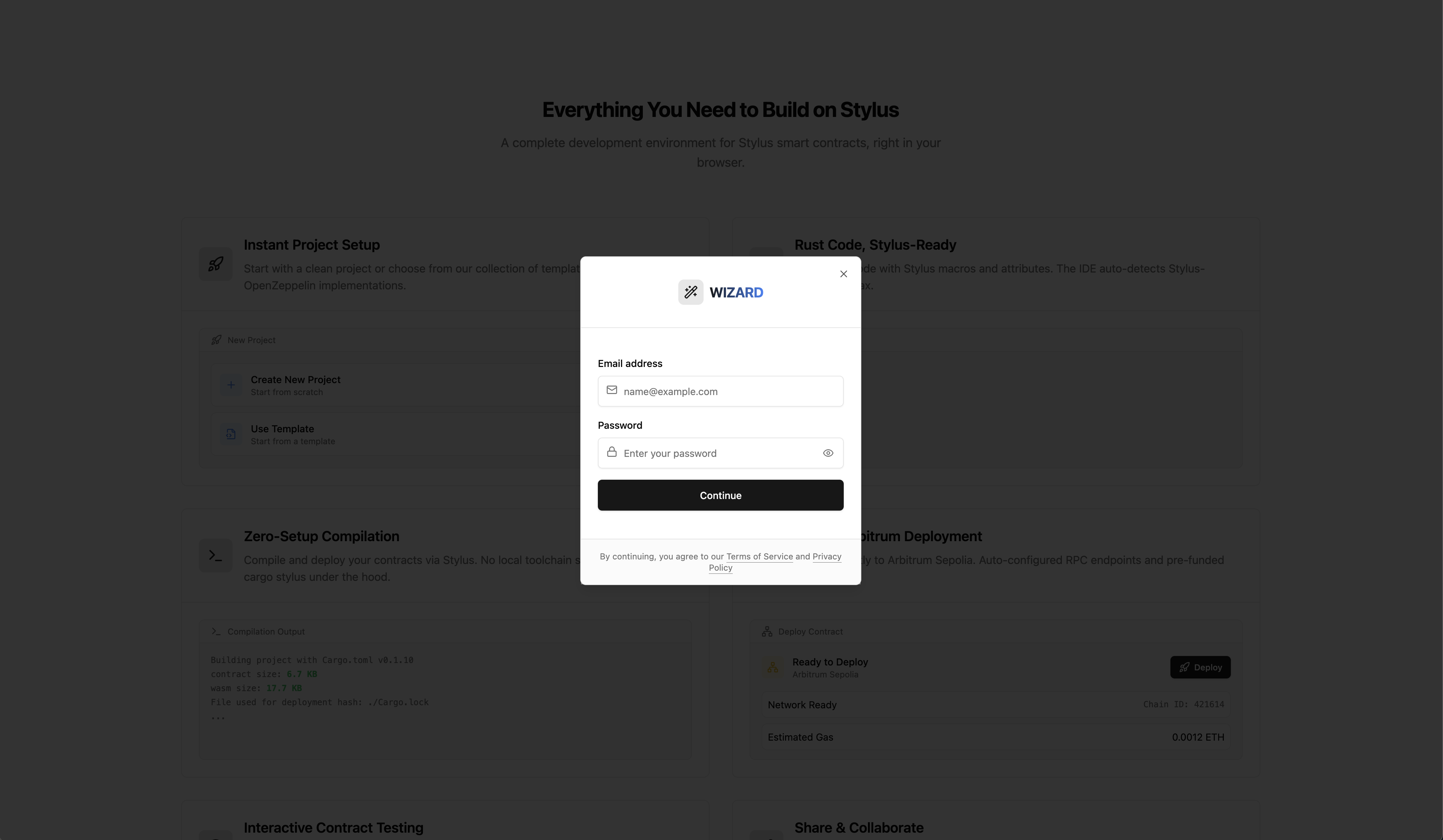 Sign In Light Theme